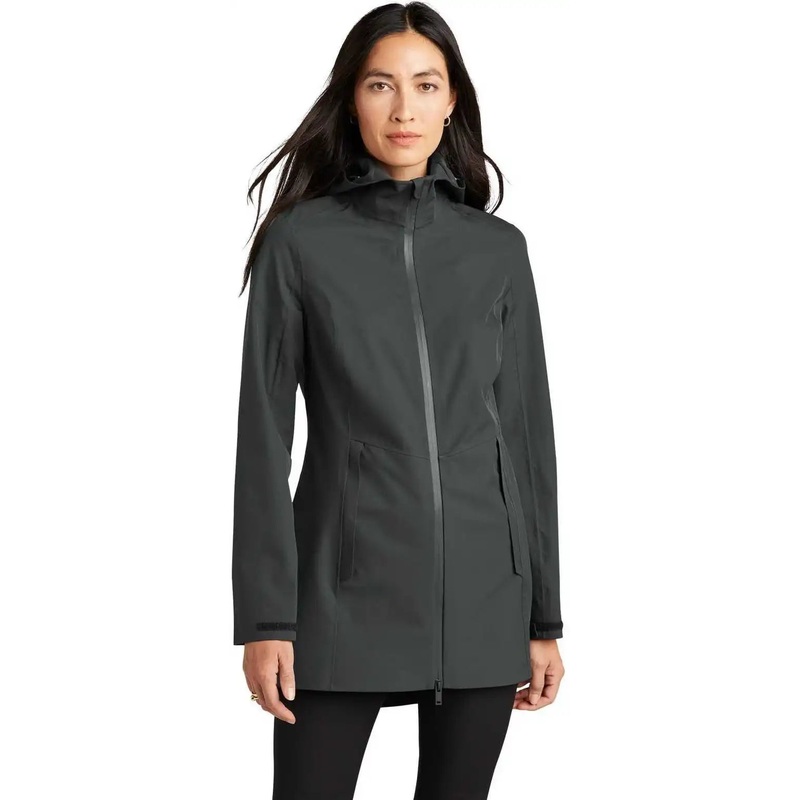 Mercer+Mettle MM7001 Women’s Waterproof Rain Shell – Anchor Grey