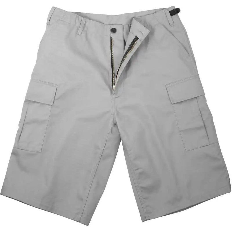 Rothco Long Length BDU Shorts|Black|Khaki|Navy Blue|Olive Drab|S|L|2XL|3XL|4XL|M|XL|XS