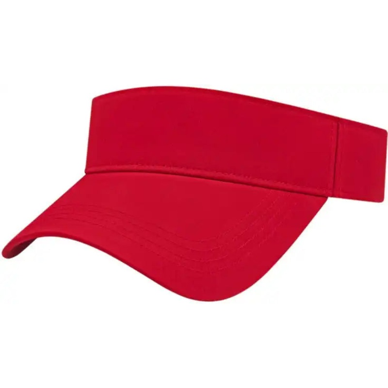 Cap America i7042 Performance Athletic Visor – Red