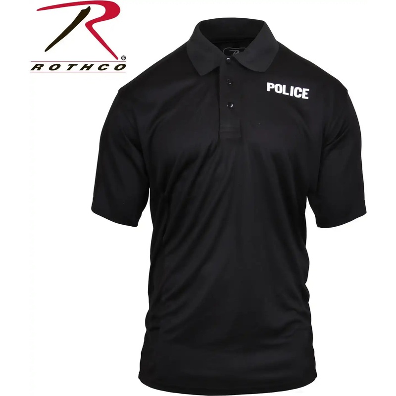 Rothco Moisture Wicking Police Polo Shirt