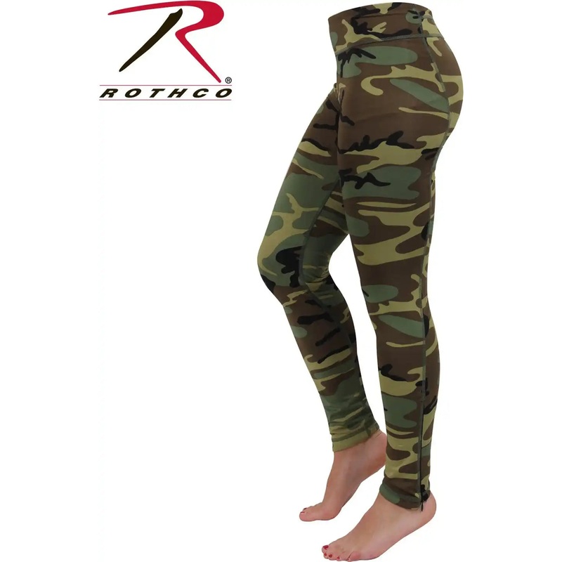 Rothco Womens Camo Performance Workout Leggings