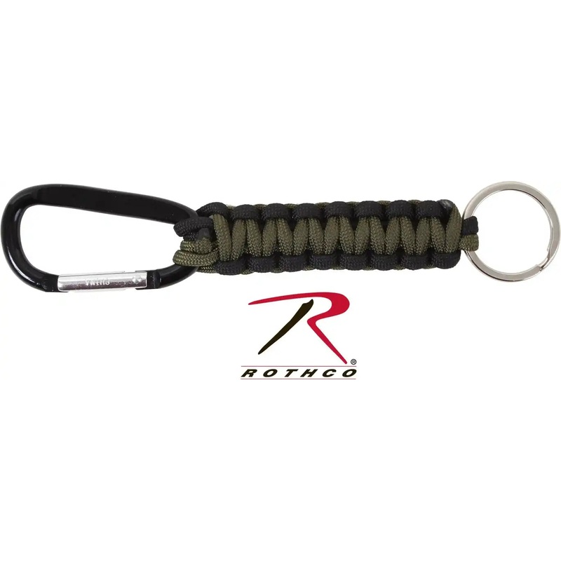 Rothco Paracord Keychain with Carabiner