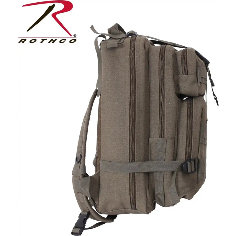 Rothco Tacticanvas Go Pack|Black|Coyote Brown|Olive Drab