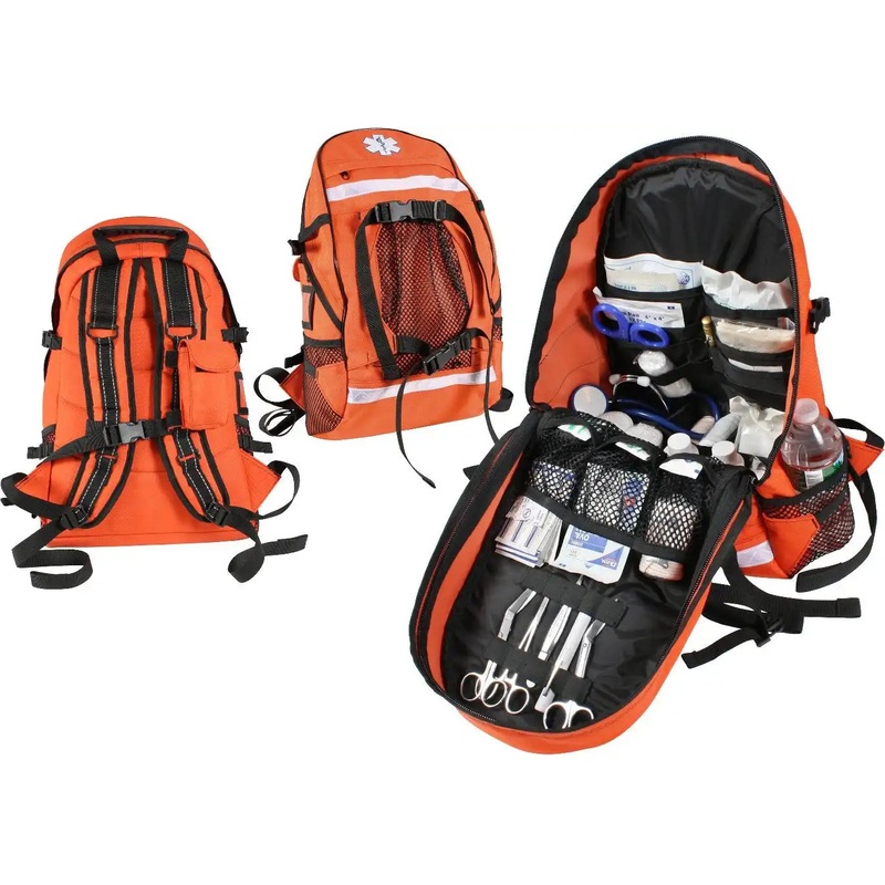 Rothco EMS Trauma Backpack|Red|Orange