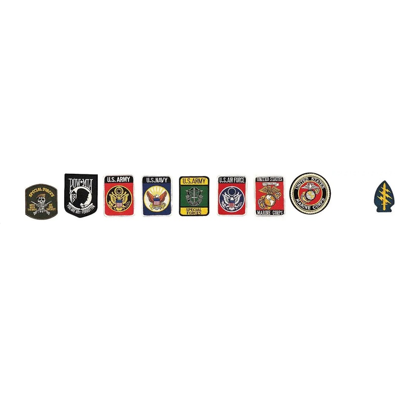 Deluxe Round U.S.M.C. Patch|3 Inches|4 Inches