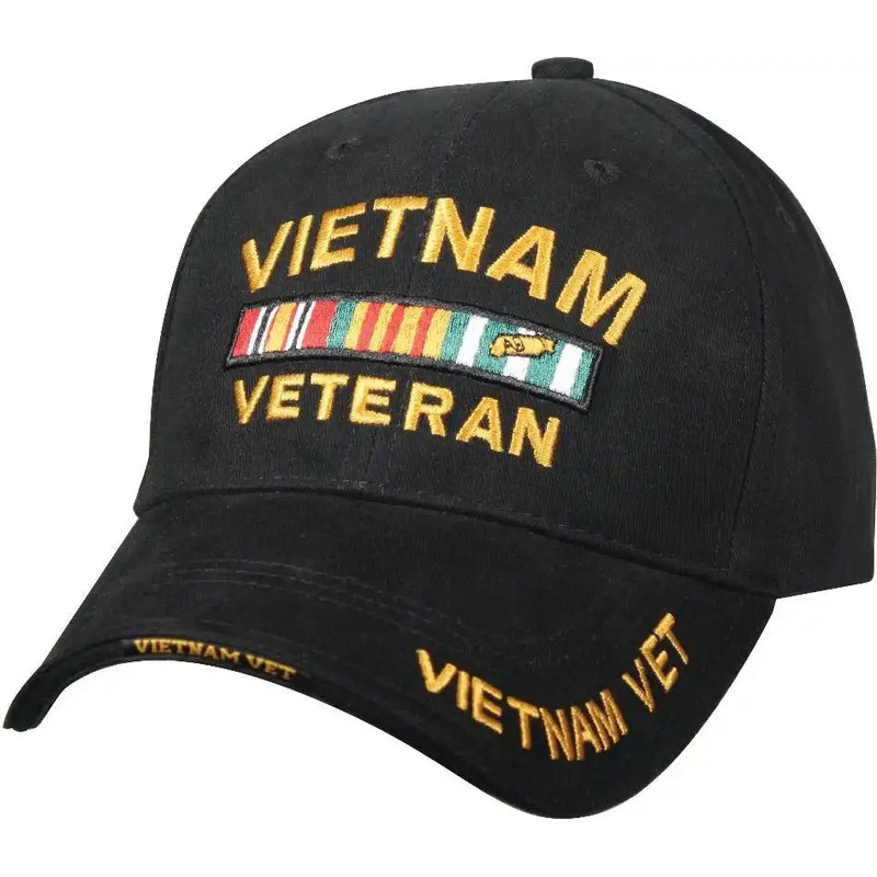 Rothco Deluxe Low Profile Vietnam Veteran Insignia Cap