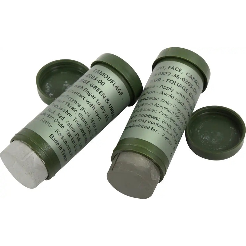 Rothco NATO Camo Paint Stick|Woodland Camo|Foliage Green & Urban|Jungle