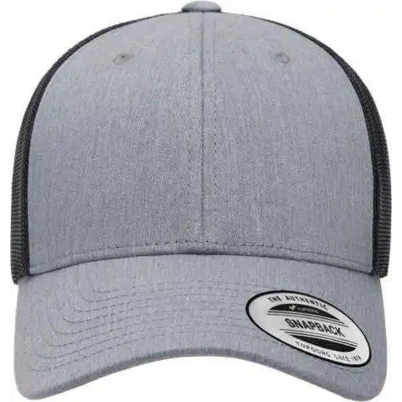 Flexfit 6601 Elite Cap – Heather Black