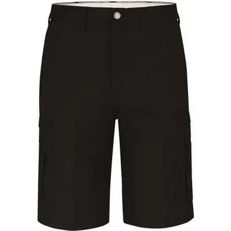 Dickies LR42EXT Premium 11 Industrial Cargo Shorts – Extended Sizes – Black