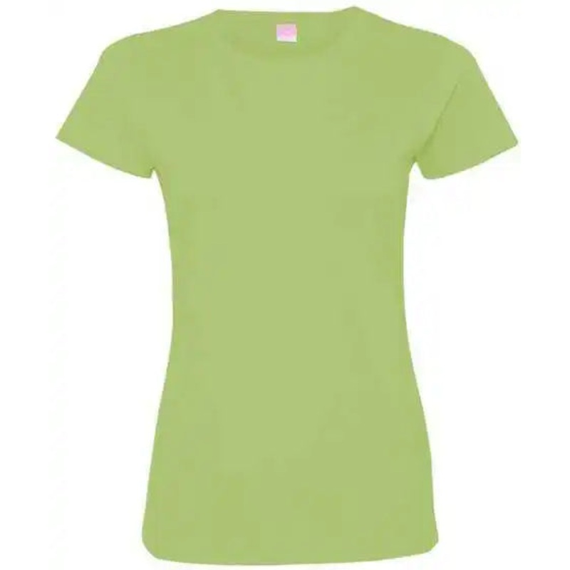 Lat 3516 Women’s Fine Jersey Tee – Key Lime