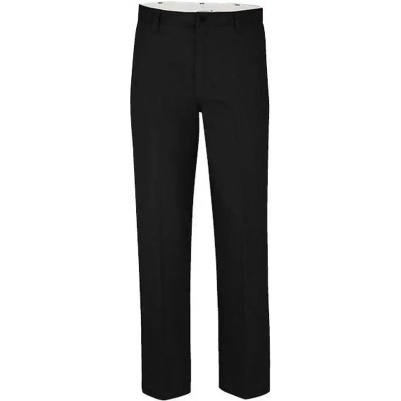 Dickies LP92 Industrial Flat Front Pants – Black – 39 Unhemmed