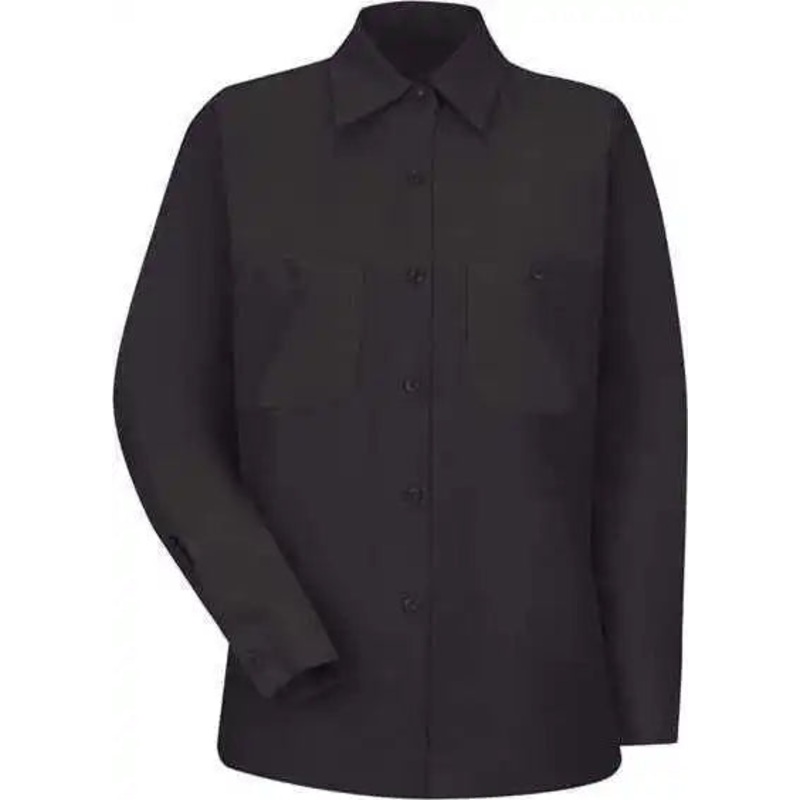 Red Kap SP13 Women’s Industrial Work Shirt – Black