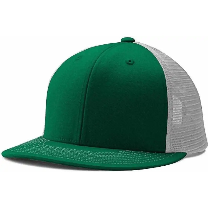 Champro HC5 Performance Trucker Snapback – Forest Green White Forest Green