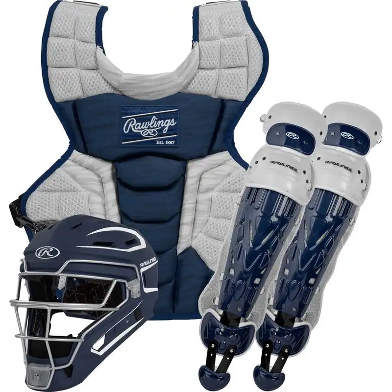Rawlings Velo 2.0 Youth Catcher’s Set – Navy White