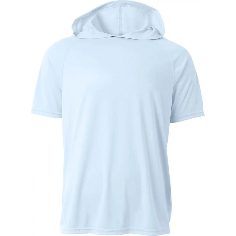 A4 NB3408 Youth Hooded T-Shirt – Pastel Blue