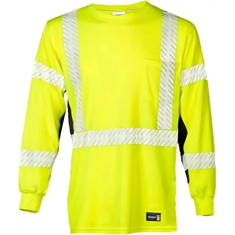 Kishigo F506 FR Long Sleeve T-Shirt – Lime