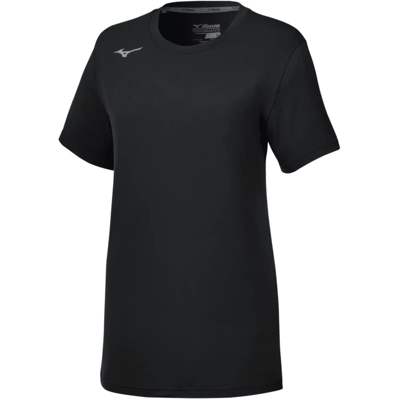 Mizuno Women’s Short Sleeve Attack Tee 3.0 – Black