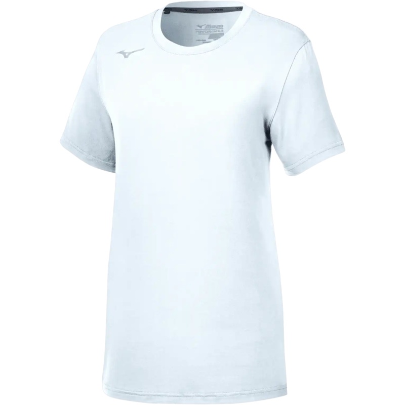 Mizuno Women’s Short Sleeve Attack Tee 3.0 – White