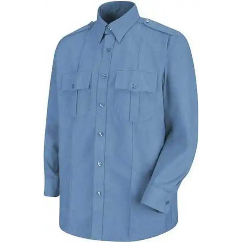 Red Kap SP36 Long Sleeve Security Shirt – Medium Blue – 367