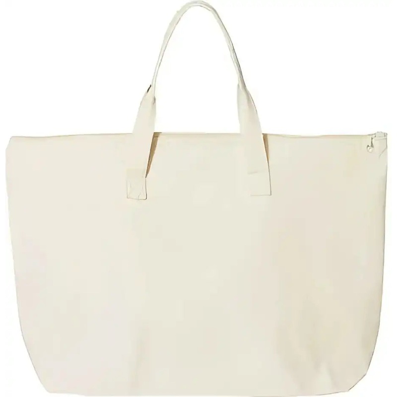 Liberty Bags 8863 Tote with Top Zippered Closure – Natural