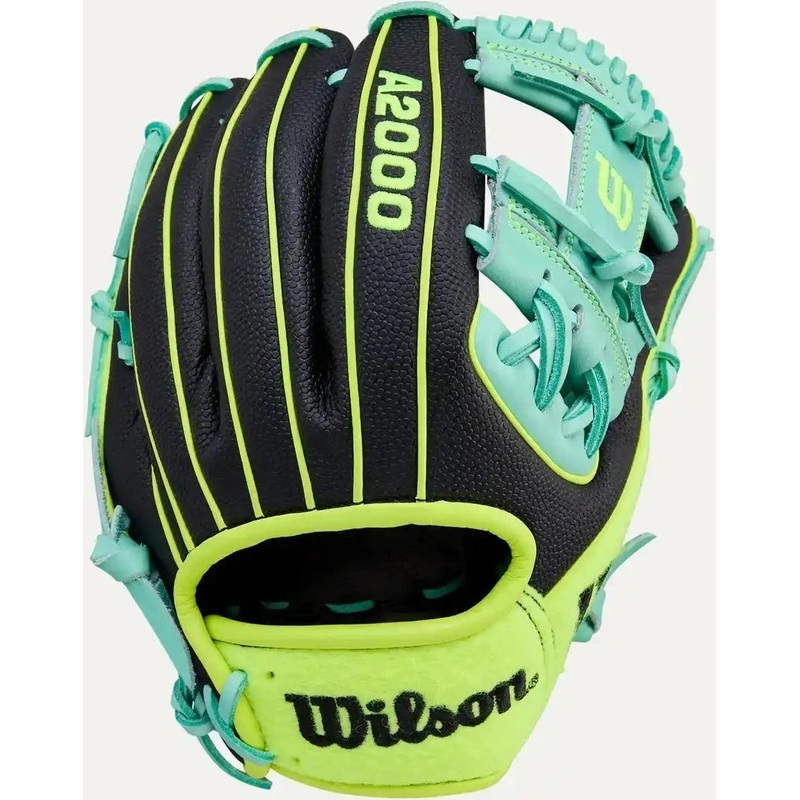 Wilson A2000 1786SS Tennis Ball Limited Edition 11.50 Infield Glove WBW104177115 – Lime Black Teal