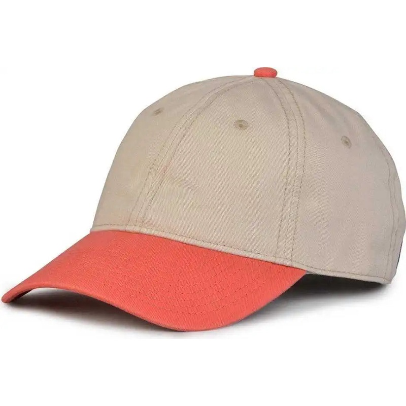 The Game GB210 Classic Relaxed Garment Washed Twill Cap – Stone Nantuck Red