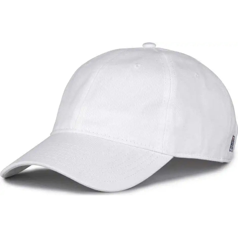 The Game GB210 Classic Relaxed Garment Washed Twill Cap – White