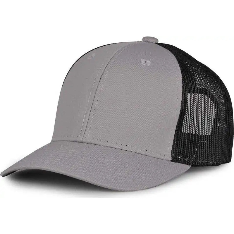 The Game GB452E Everyday Trucker Cap – Gray Black