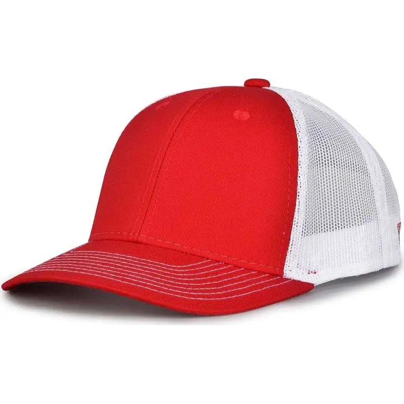 The Game GB452E Everyday Trucker Cap – Red White