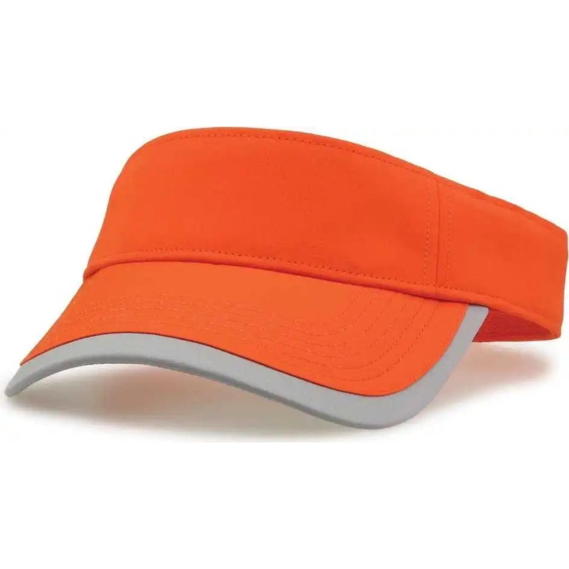 The Game GB463 Gamechanger Visor with Bill Tipping – Orange Gray