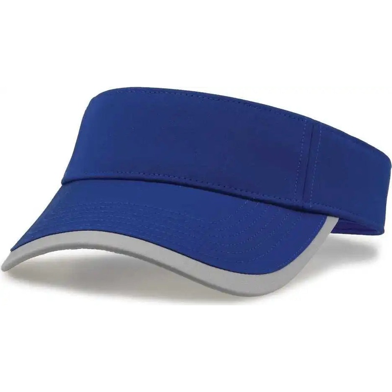 The Game GB463 Gamechanger Visor with Bill Tipping – Royal Gray