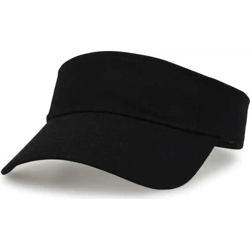 The Game GB464 Cotton Twill Visor – Black