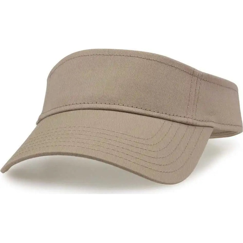 The Game GB464 Cotton Twill Visor – Khaki