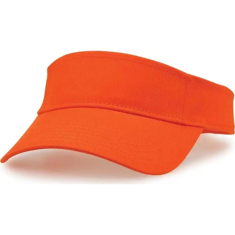 The Game GB464 Cotton Twill Visor – Orange