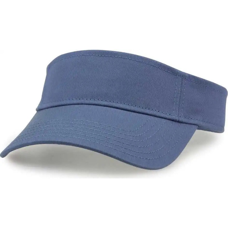 The Game GB464 Cotton Twill Visor – Sea Blue