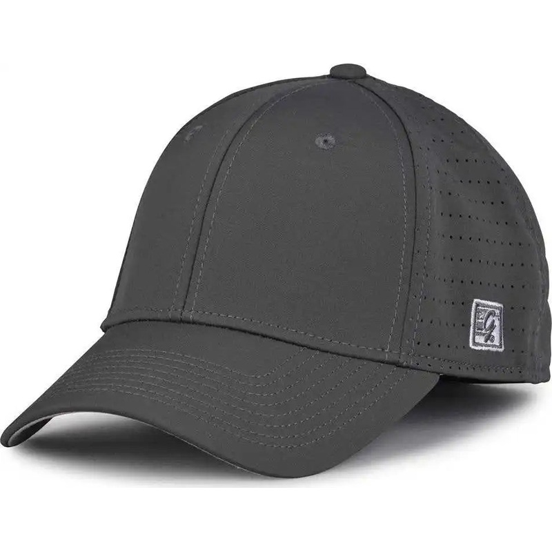 The Game GB904 Precurved Perforated Gamechanger Cap – Graphite