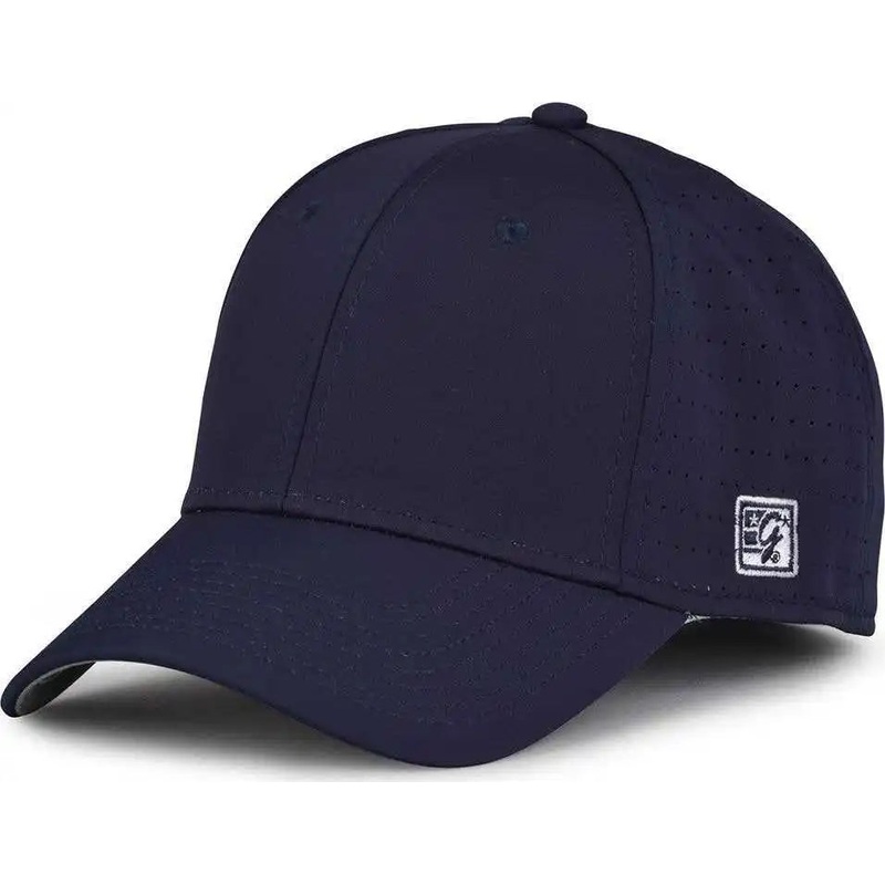 The Game GB904 Precurved Perforated Gamechanger Cap – Navy