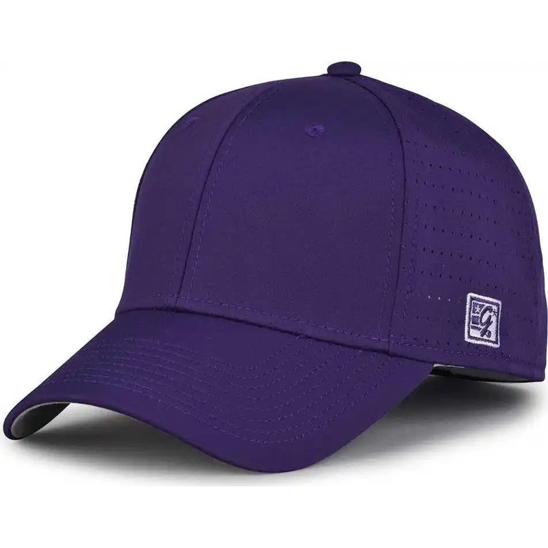 The Game GB904 Precurved Perforated Gamechanger Cap – Purple