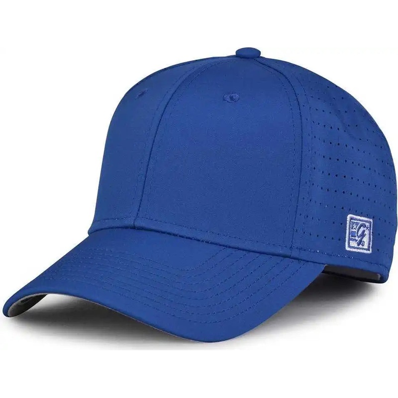 The Game GB904 Precurved Perforated Gamechanger Cap – Royal