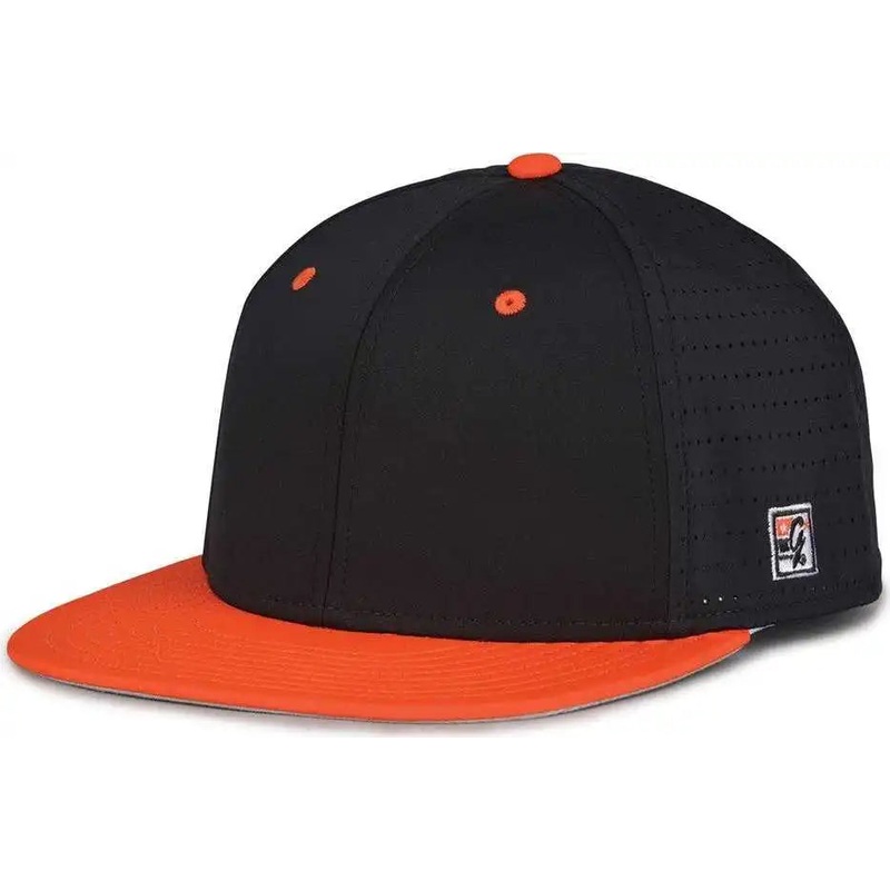 The Game GB998 Perforated GameChanger Cap – Black Orange