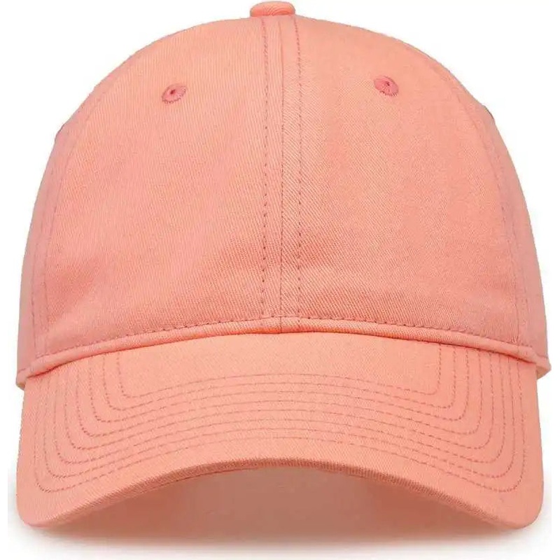 The Game GB210 Classic Relaxed Garment Washed Twill Cap – Creamsicle