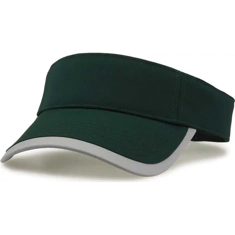 The Game GB463 Gamechanger Visor with Bill Tipping – Dark Green Gray