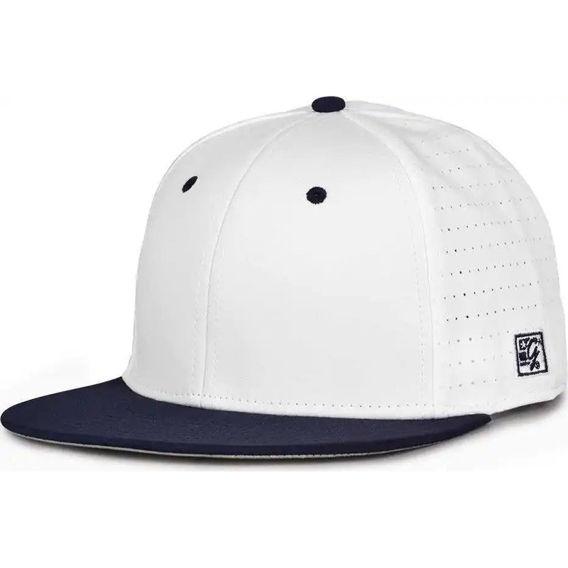 The Game GB998 Perforated GameChanger Cap – White Navy