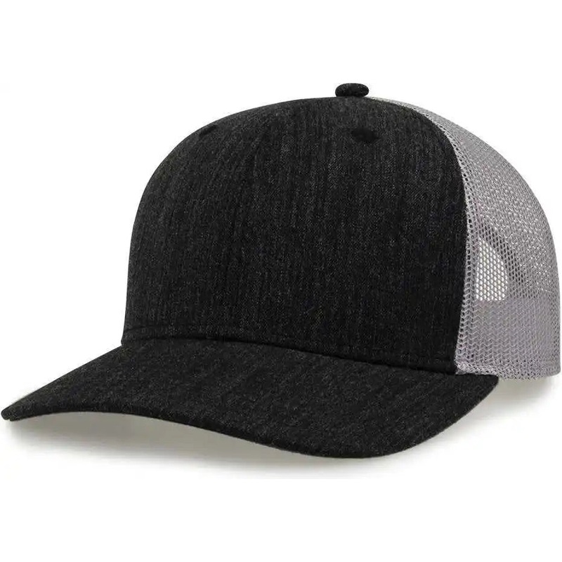 The Game GB452H Heather Everyday Trucker Cap – Dark Gray