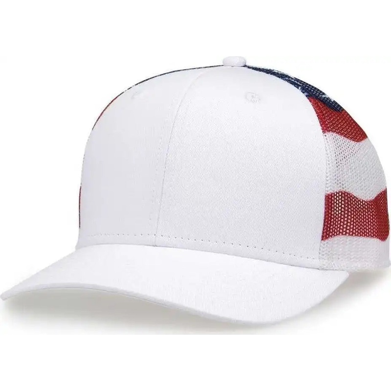 The Game GB452US USA Everyday Trucker Cap – White