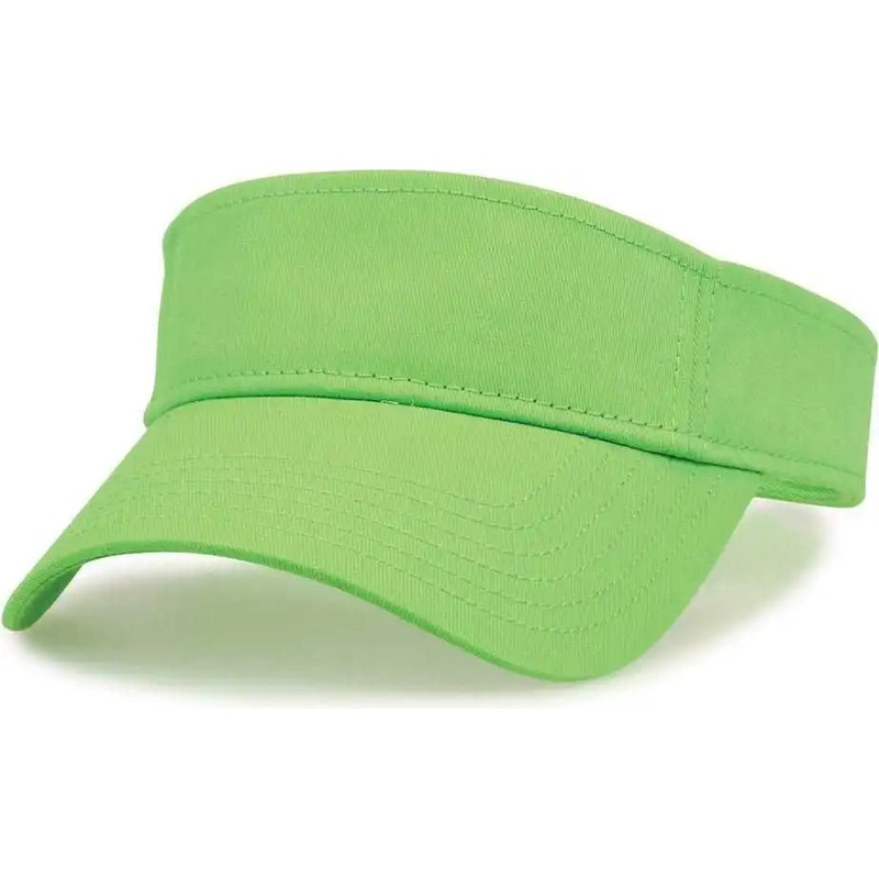 The Game GB464 Cotton Twill Visor – Lime