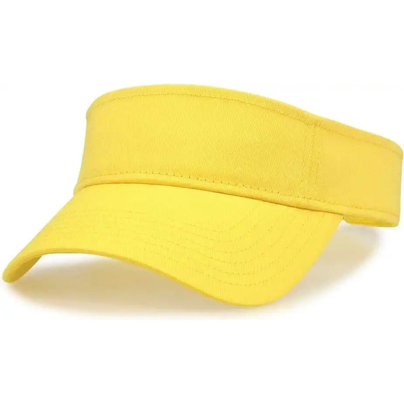 The Game GB464 Cotton Twill Visor – Yellow