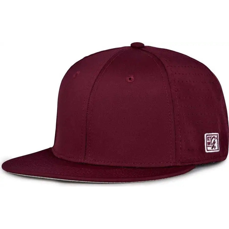 The Game GB999 Low Pro Perforated GameChanger Cap – Dark Maroon