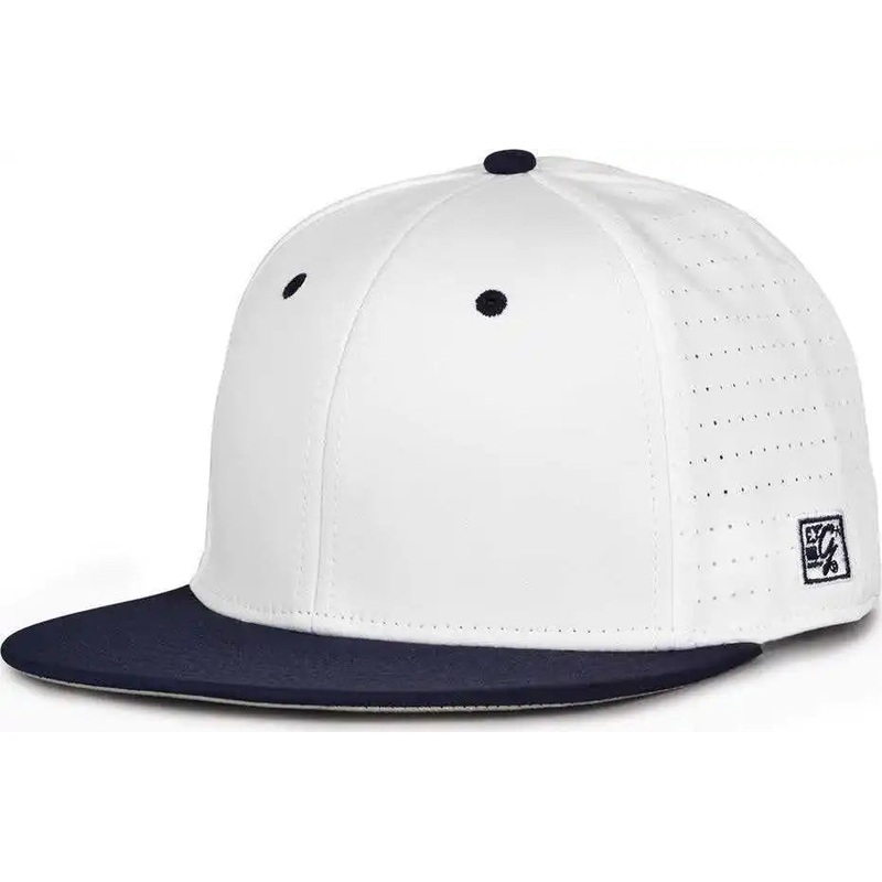 The Game GB999 Low Pro Perforated GameChanger Cap – White Navy