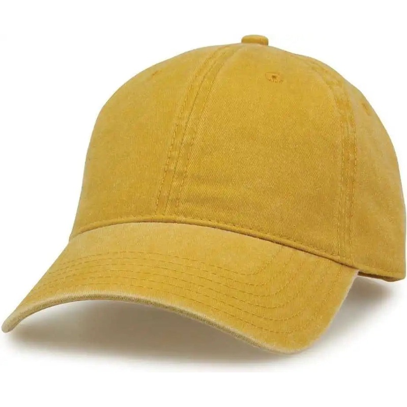 The Game GB465 Pigment Dyed Twill Cap – Mustard